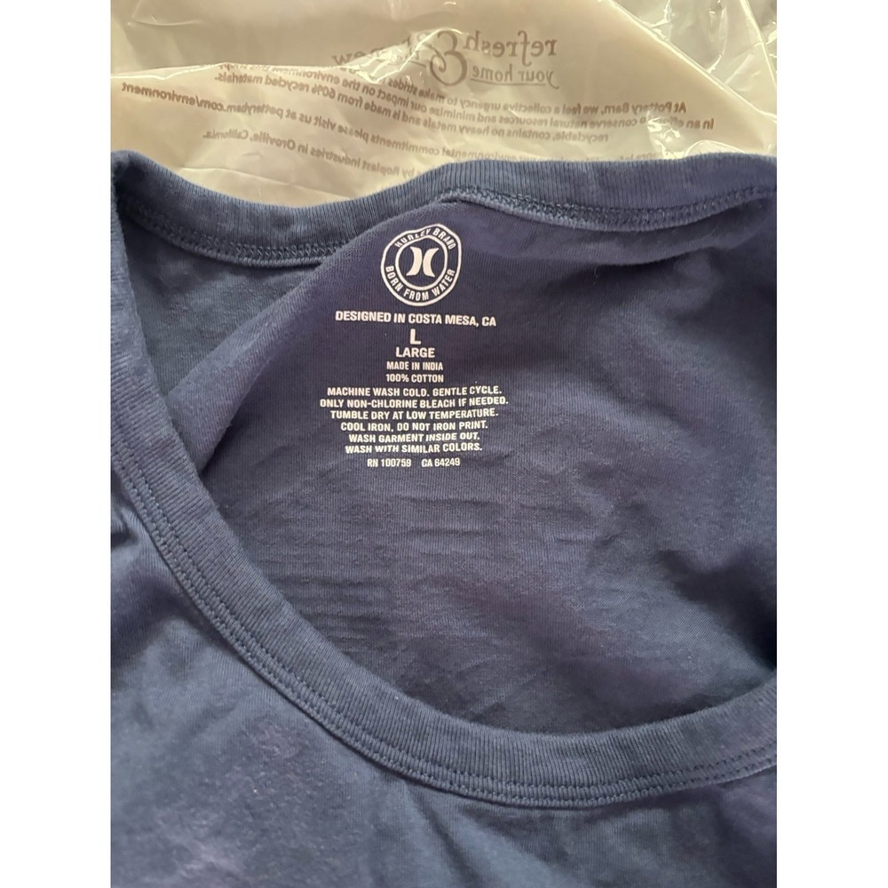 Hurley's Blue Men's Tank size Large - Picture 2 of 2